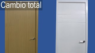 Pintar y cambiar totalmente el aspecto de una puerta (Bricocrack)