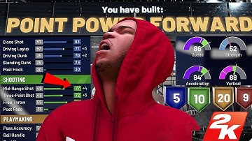 *NEW* NBA 2K21 BEST SPEEDBOOSTING POWER FORWARD BUILD!40+ BADGES 6"7 DEMI GOD BUILD!