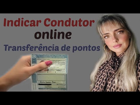 Como TRANSFERIR PONTOS da CNH pela internet - Como INDICAR CONDUTOR online