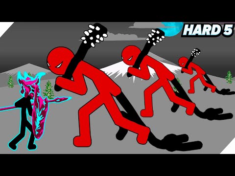 Видео: А ты сможешь победить? Гиганские монстры ВЕЛИКАНЫ - Stick war legacy HARD #5 (Безумно)