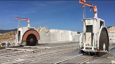 Huada Innovative Stone Quarrying Machine - Double Blade Quarrying Machine