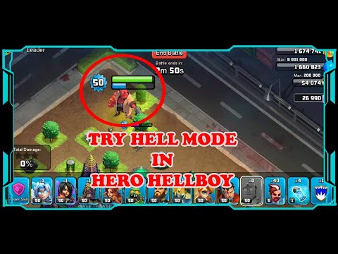 Review Hero HellBoy - [Clash Of Zombies] #coz #coz1 #gamdon #hellmode