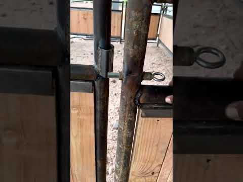 روشی آسان برای قفل درب