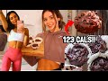 Healthy and Low Cal BROWNIE MUFFINS! low sugar, high protein *weight loss*
