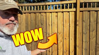 Cleaning Wood Fence and Decks - Clean vs. Restore