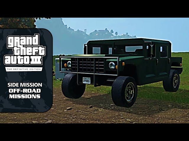 GTA 3 Definitive Edition All Off-Road Mission Locations