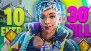 Raki̇pleri̇ Alt Üst Eden Waylay Gameplay Valorant Ranked