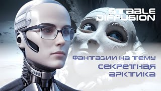 Фантазии Нейросети на тему:: Секретная Арктика / AI Art: The secret files of the Arctic