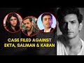 Sushant Singh Rajput SUICIDE | Case FILED against Salman Khan, Karan Johar, Ekta Kapoor and others