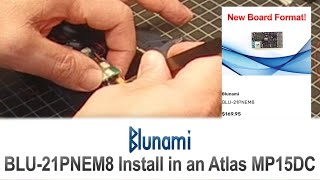 Atlas MP15DC Upgraded with a Blunami BLU-21PNEM8 Decoder