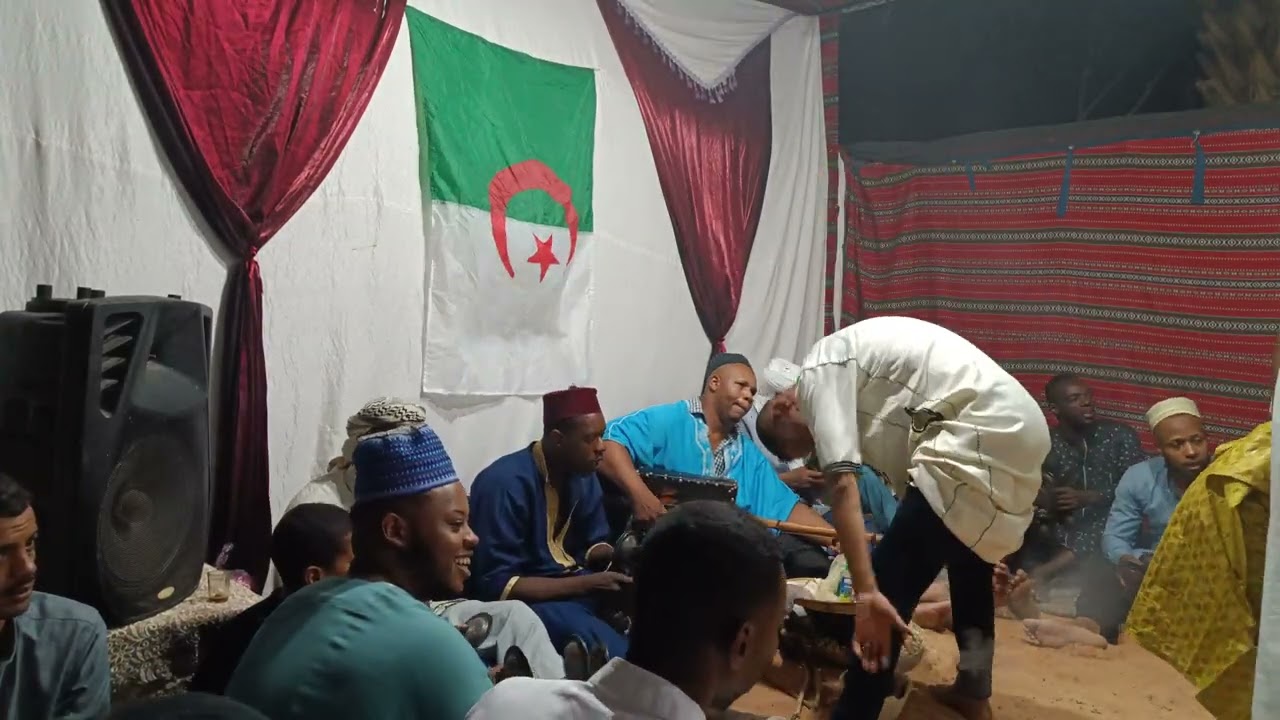 ديوان غرداية في زيارة سيدي بلال بحي تاغيت ليلة التانية ولاية المنيعة 58