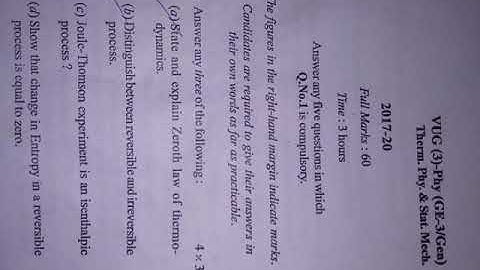 vbu/BBMKU physics(GE3/gen) semester3 2017-20