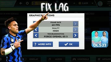 How to fix lag problem in Dream League Soccer 2023