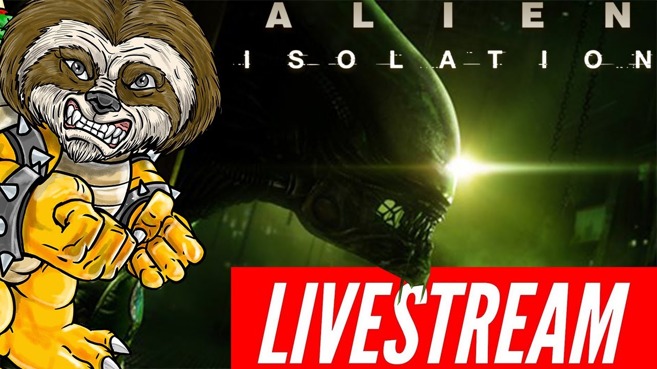 Let the Jumpscares BEGIN!... - Alien Isolation Stream - YouTube