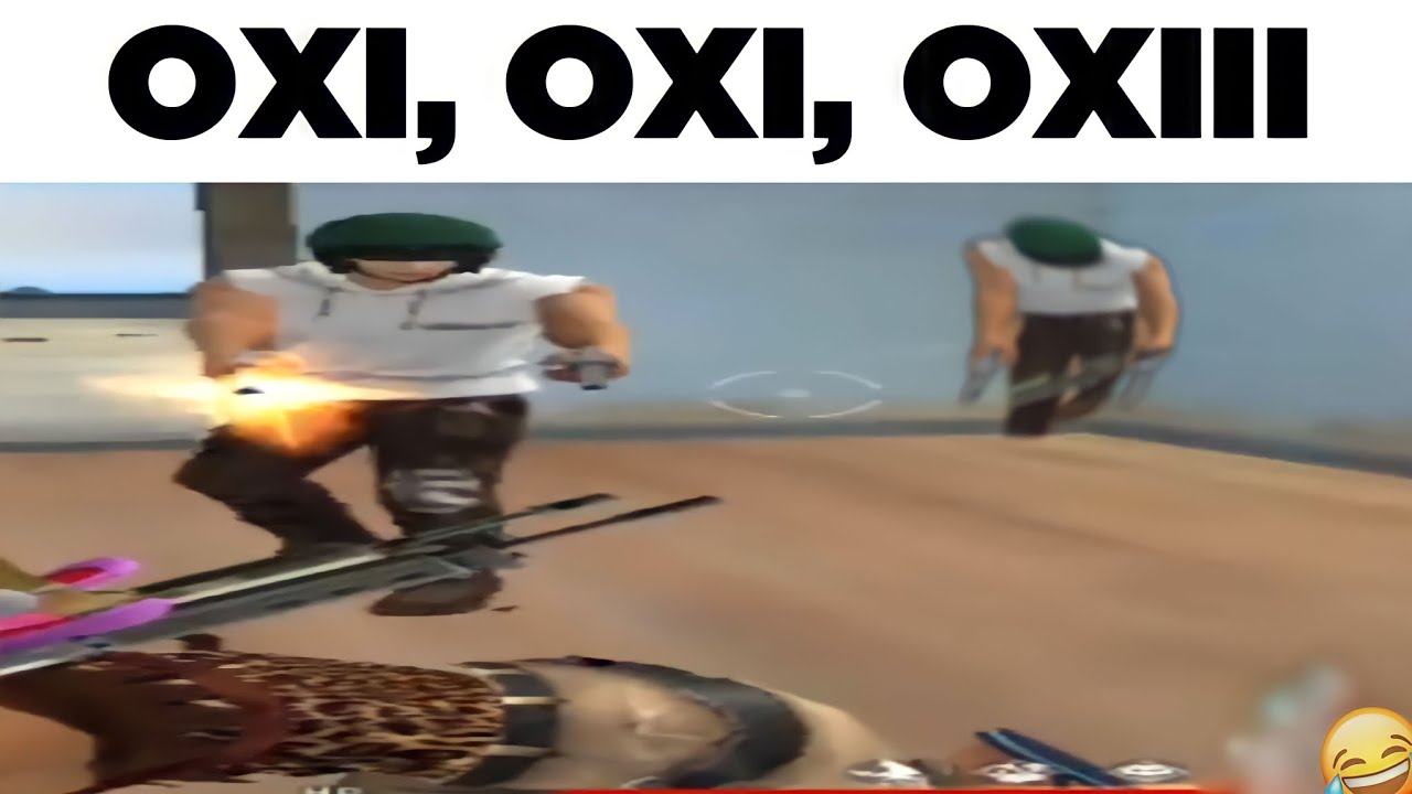 OS MELHORES MEMES DE FREE FIRE - OXI! PERSONAGEM CALVO KKKK 