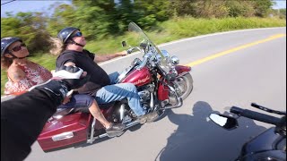 A Harley rider became my friend on the way to work!