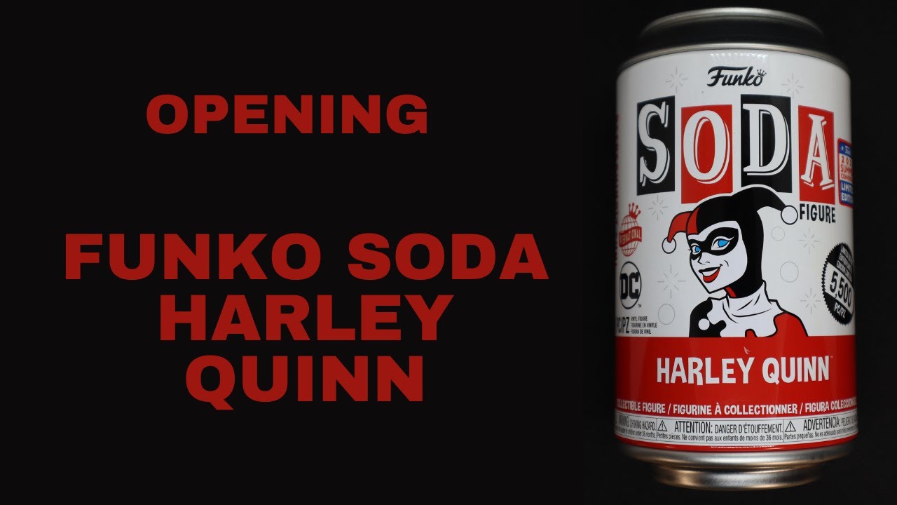 Opening Funko Soda Harley Quinn - YouTube