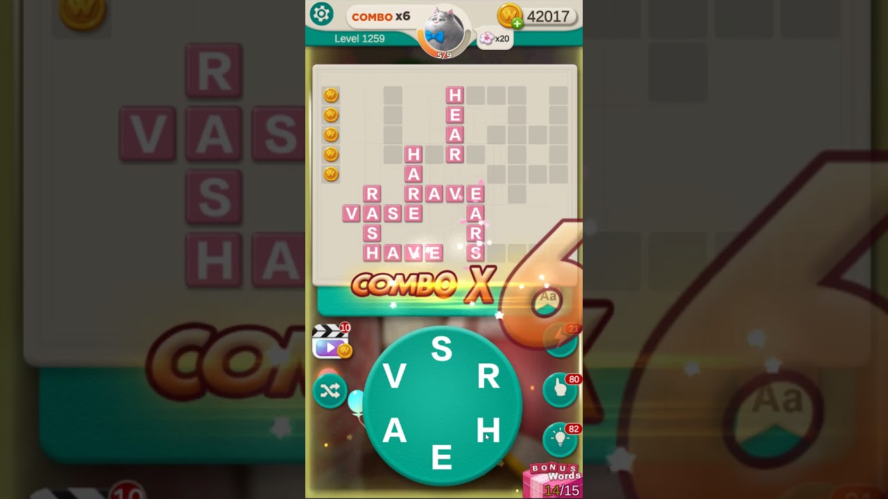 WORD VILLAS level 1259