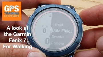 A look at the - Garmin Fenix 7 - Using for Walking