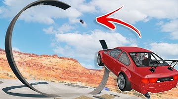 AWESOME Utah Remaster! Biggest LOOP Ever, High Jump & More! - BeamNG Drive