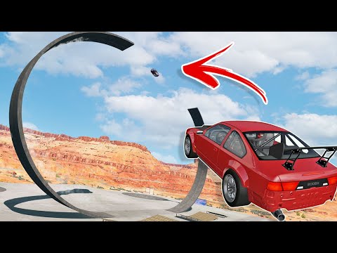 AWESOME Utah Remaster! Biggest LOOP Ever, High Jump & More! - BeamNG Drive