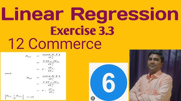 Linear Regression | Exercise 3.3 | Examples depend on Properties |SYJC Commerce