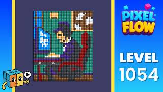 Pixel Flow Level 1054 Walkthrough Solution