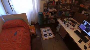 Indoor Loiter with Arducopter ROS and Aruco Mapping