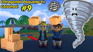 Un Tornado Nos Deja En Calzones Entregando Paquetes! Pura Risa Y Locura En Totally Delivery!😂😂