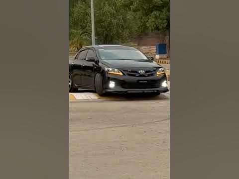 Corolla Modified Low Ground Clearance Issue 😜🖤 - YouTube