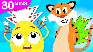 Where is My Crown? | Where Is My Hump? | Where are My Stripes | Fun Summer Songs by Little Angel