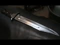 Forging the Prototype 2 game Bowie knife,  the complete movie