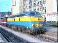 Gare de luxembourg  trier hbf en 1995  1800  3600 cfl  hle 20  hle 55 sncb bb 15000 sncf