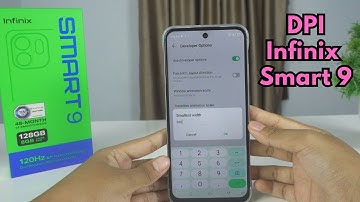 How To Change/Settings Dpi Infinix Smart 9