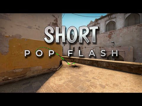 Dust 2 Short Pop Flash To Assist Your Teammates