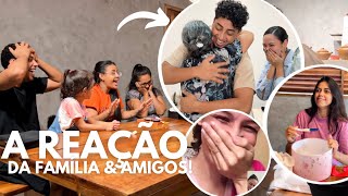 CONTANDO SOBRE A GRAVIDEZ PARA A FAMÍLIA & AMIGOS