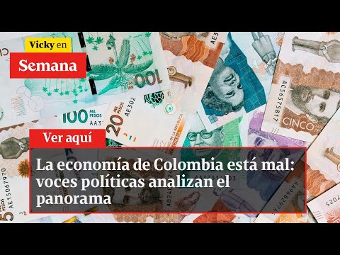 La economía de Colombia está mal: voces políticas analizan el panorama | Vicky en Semana