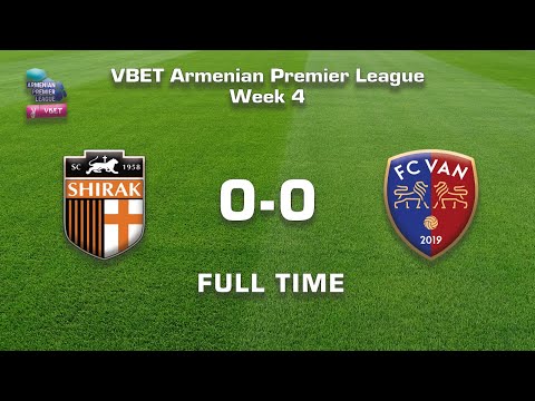 Shirak Gyumri FC Van Goals And Highlights