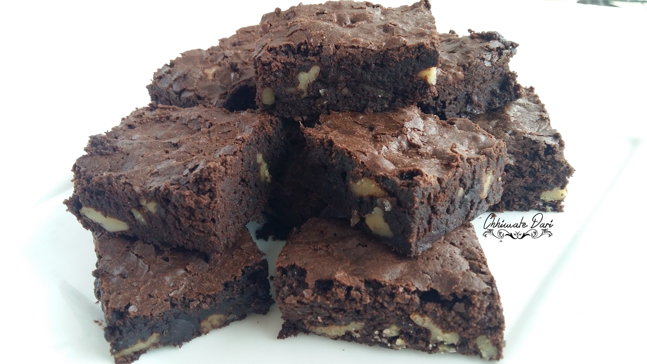 براونيز روعة ومعلك وجد سهل مع نصائح لينجاحه | Brownies facile