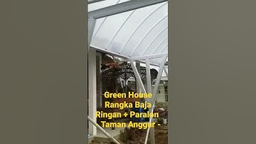 Thumbnail of Cara membuat green house murah dari baja ringan dan paralon