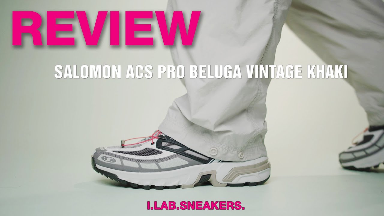 UNBOXING Salomon ACS PRO Peat Beluga Vintage Khaki - Best Looking