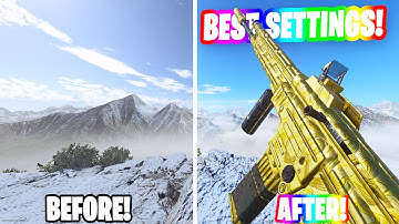 THE BEST SETTINGS FOR VANGUARD! | Controller Settings, Graphics Settings, and More!