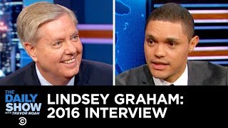 Lindsey Graham Wanted Anyone But Trump in 2016 | The Daily Show
