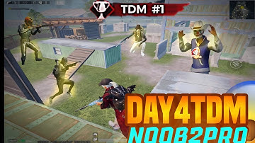 DAY 4 BECOME A FASTEST TDM PLAYER [NOOB TO PRO] ‼️TDMN1 ? #bgmitdm