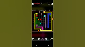 How to solve flow free (worm pack 11x11 level 36)