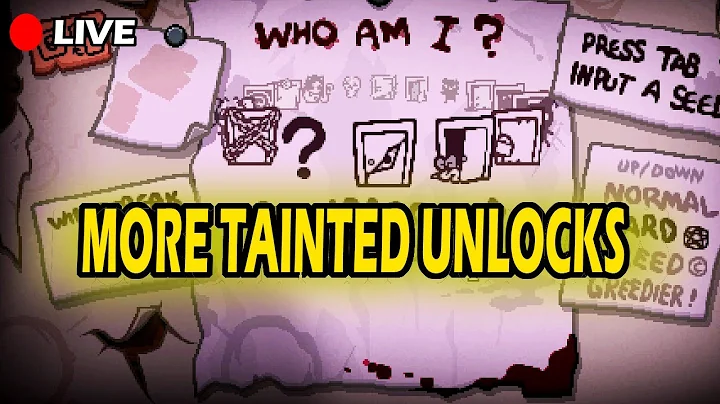 I Drank Jesus Juice... Tainted Unlocks  | The Binding Of Isaac: Repentance | !discord !commands