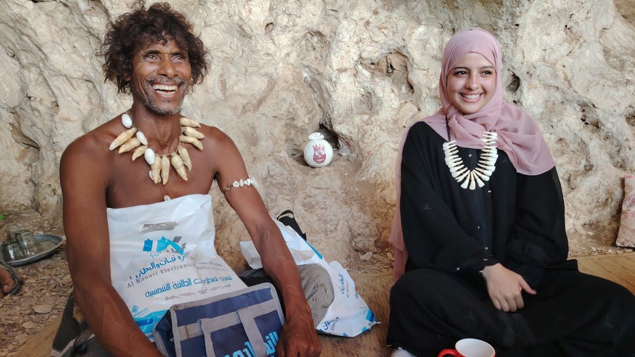 عجائب وغرائب يكشفها رجل الكهف اول مره ل ماريا قحطان