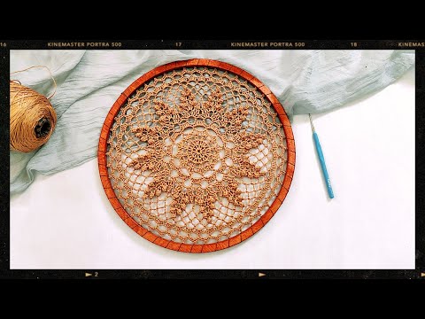 آموزش مینی ماندالا خوشه انگور رج به رج با نقشه خوانی و نکات کاربردی بافت