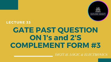 GATE PAST QUESTION#3 on 1