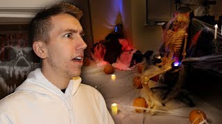 MY BOYFRIEND WENT AWAY AND I DID THIS TO HIS ROOM.... (Prank)